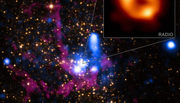 Revelan primer vistazo del agujero negro de Sagitario A* en el centro de la Vía Láctea