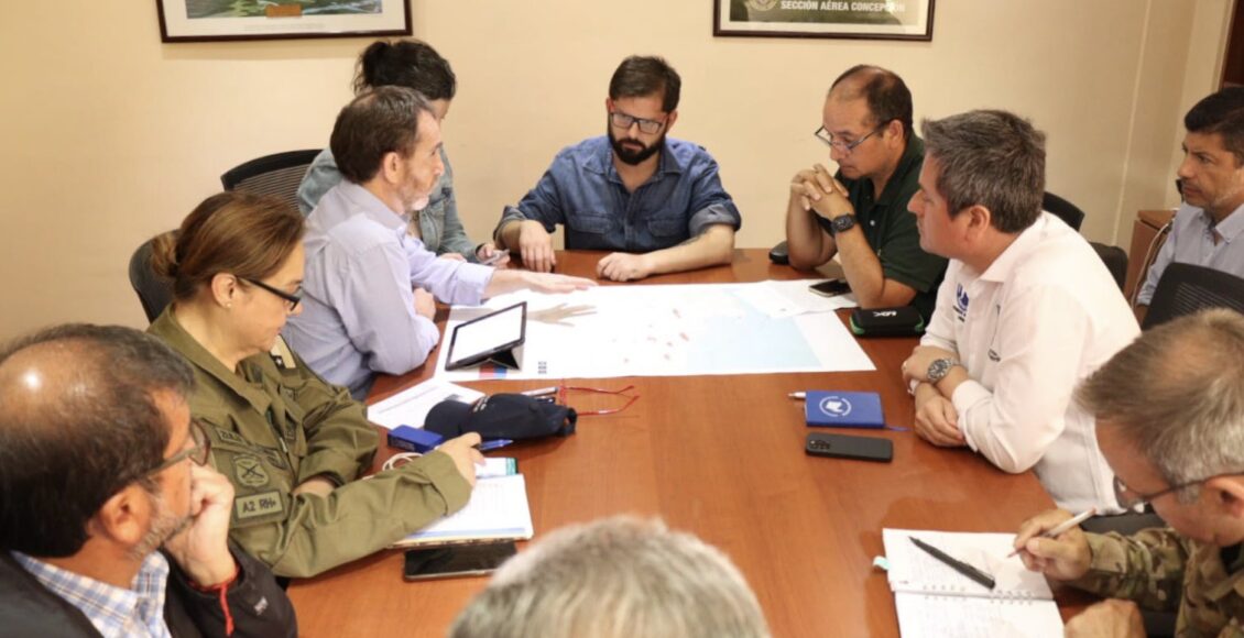 Decretan Estado de Catástrofe en regiones de Chile afectadas por los incendios