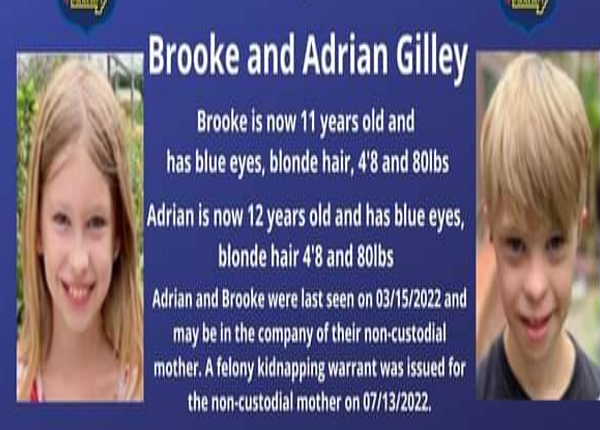 Arrestan en Florida a mujer que secuestró a sus dos hijos en Missouri