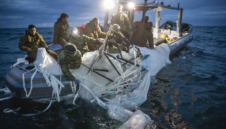 EEUU mantiene búsqueda en el Atlántico de los restos del globo "espía" chino