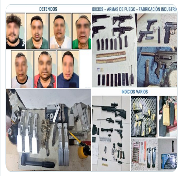 Desarticulan en Ecuador a red criminal dedicada al tráfico de armas y explosivos