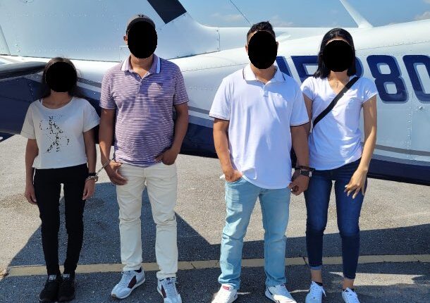 Frustran intento de contrabando de cuatro migrantes en aeropuerto de Harlingen, Texas