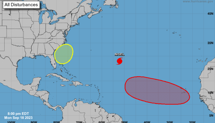 Nigel se fortalece se espera que el huracán alcance la categoría 3 en los próximos días