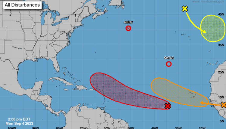 Se forma la depresión tropical número 13 en el Atlántico
