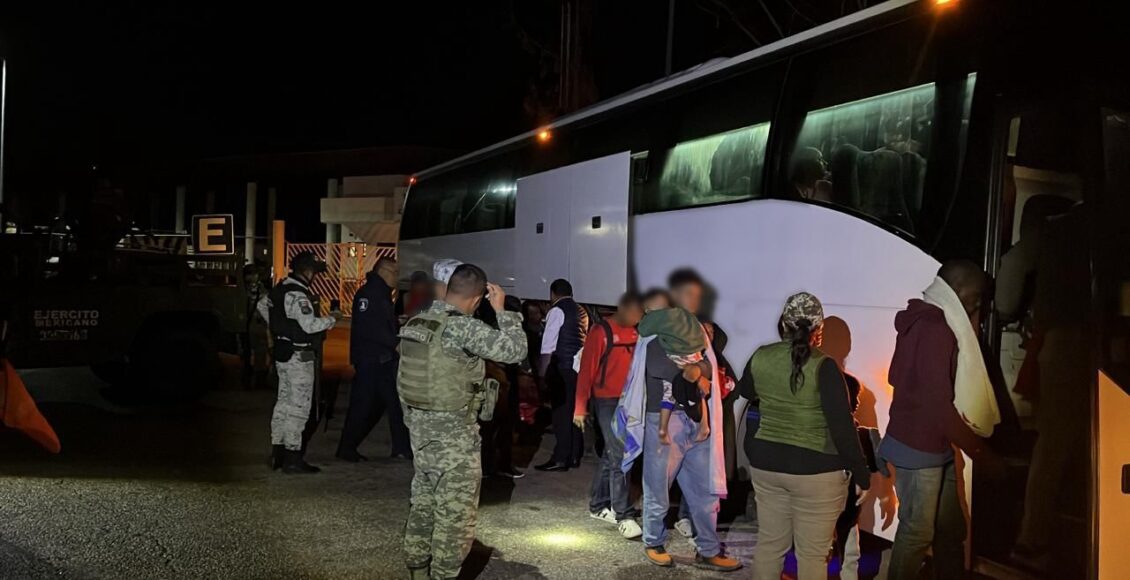 Autoridades migratoria de México rescataron a más de 2.500 personas en enero