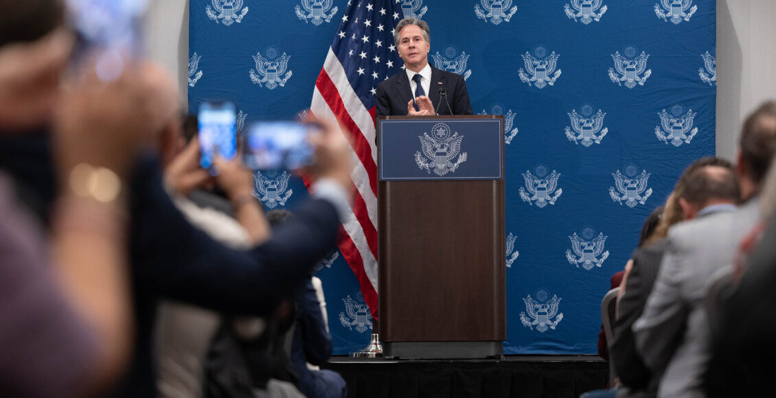 Blinken conversará sobre democracia en Venezuela con Lula y Milei