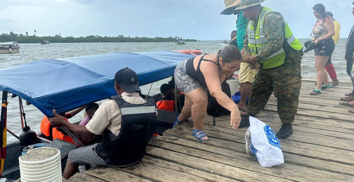 Varios migrantes muertos deja un naufragio de una lancha en el sector Carreto, Panamá