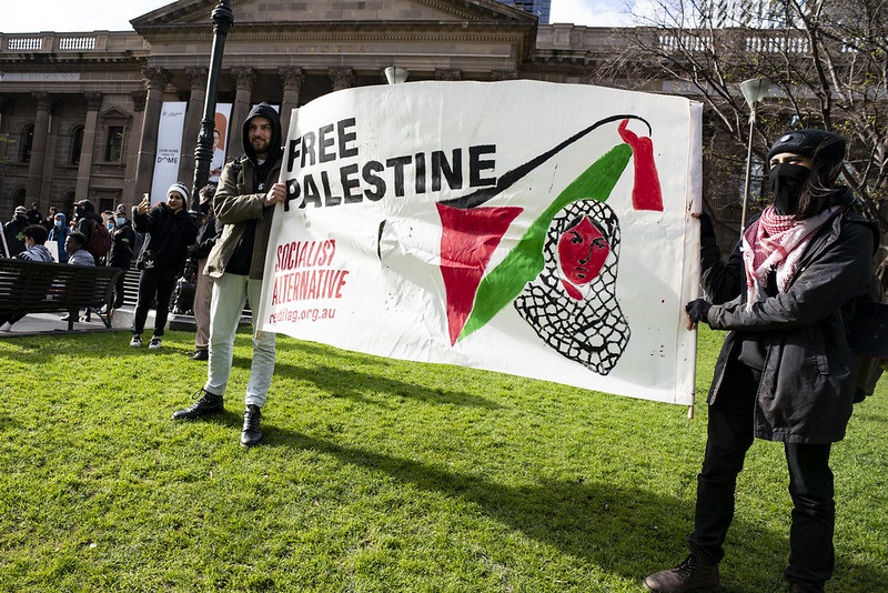 Estudiantes toman emblemático edificio de la Universidad de Columbia en protesta por Palestina