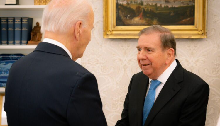 Biden recibe a Edmundo González en la Casa Blanca