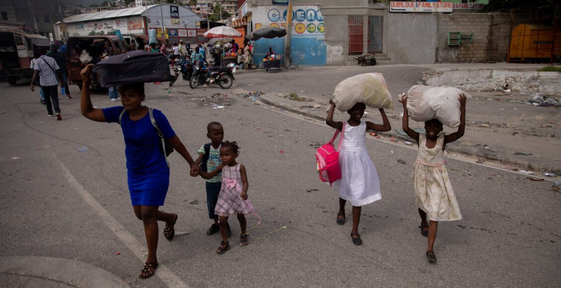 En Haití el desplazamiento infantil aumentó un 48%