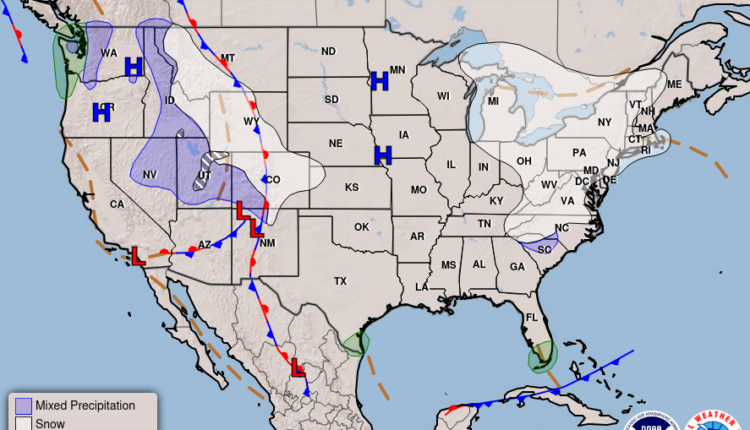 Temperaturas frías récord sacuden el centro y sureste de EEUU