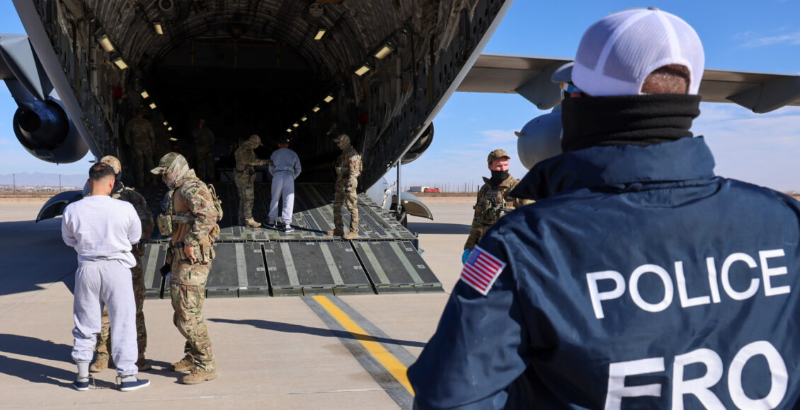 Miembros del Tren de Aragua fueron enviados a cárcel de Guantánamo