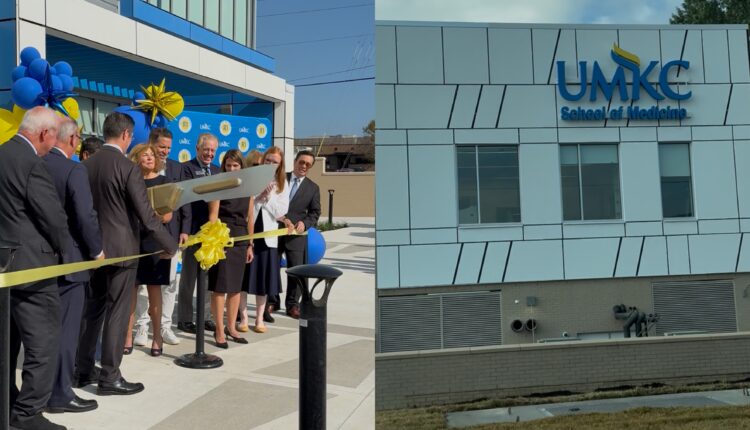 Momento de la inauguración de la sede en Saint Joseph de la Escuela de Medicina de la Universidad de Missouri Kansas City