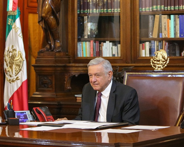 Presidente de México resulta positivo al COVID-19 por tercera vez