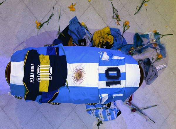 Abren el velorio público de Diego Maradona en la Casa Rosada