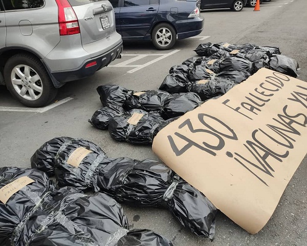 En Venezuela protestan por las 430 muertes de profesionales de salud a causa del COVID-19