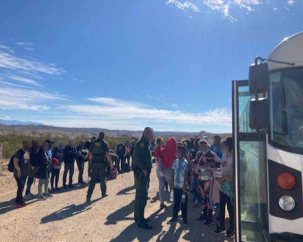 Más de 25.000 migrantes han sido detenidos en la frontera de Yuma, Arizona