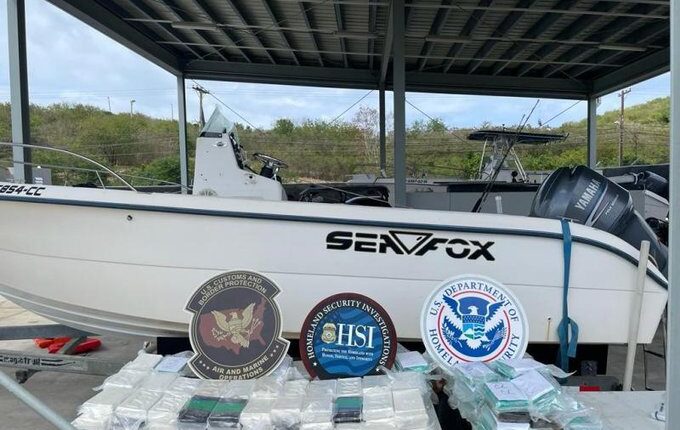 Incautan más de 15 toneladas de cocaína de enero a marzo en EEUU