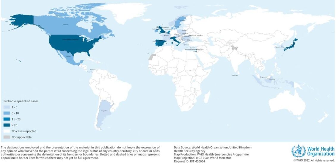 OMS se reportan 650 casos probables de hepatitis aguda en 33 países
