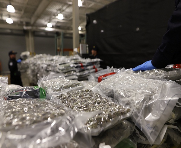 CBP descubre más de una tonelada de marihuana oculta en juguetes de piscina de espuma