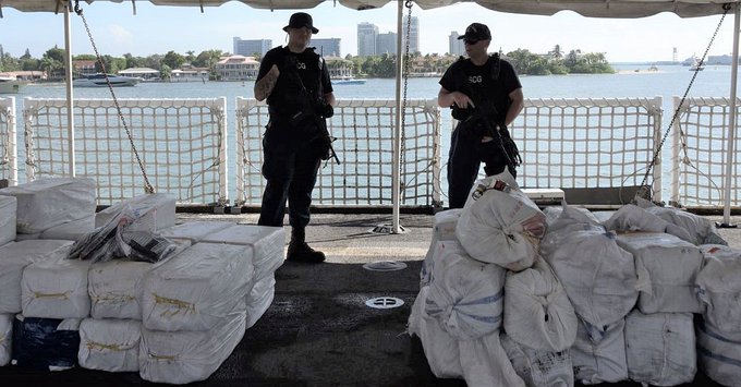 Guardia Costera descarga más de $101 millones en narcóticos ilegales