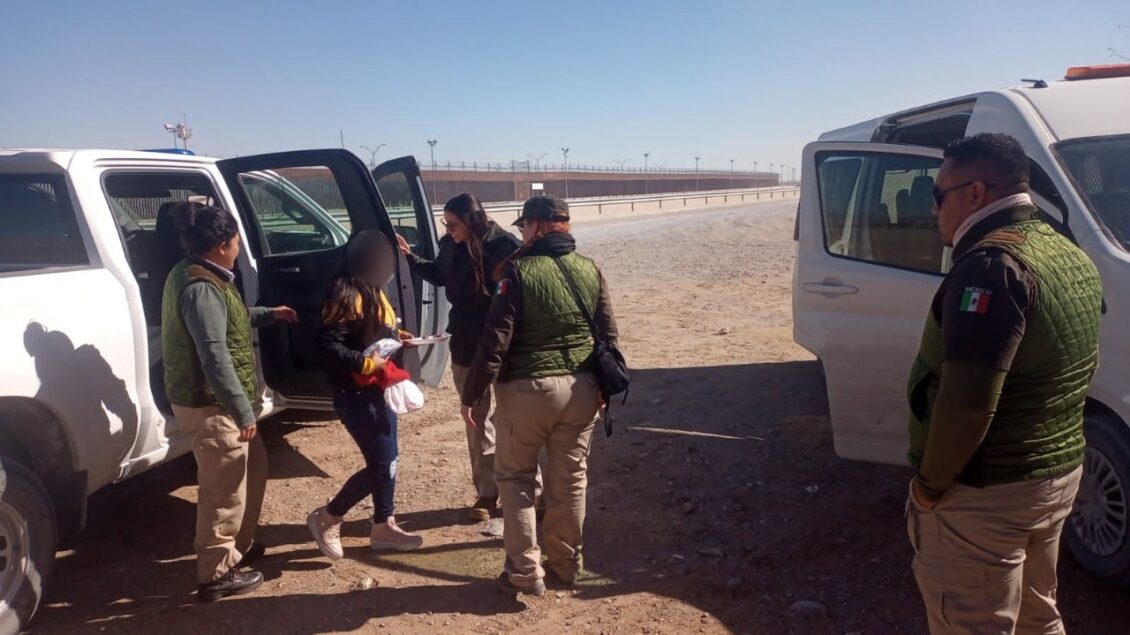 INM rescata a once menores de edad no acompañados en frontera de Ciudad Juárez