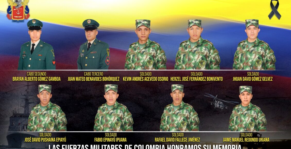 Ataque del ELN a una base militar en Colombia deja al menos nueve soldados muertos