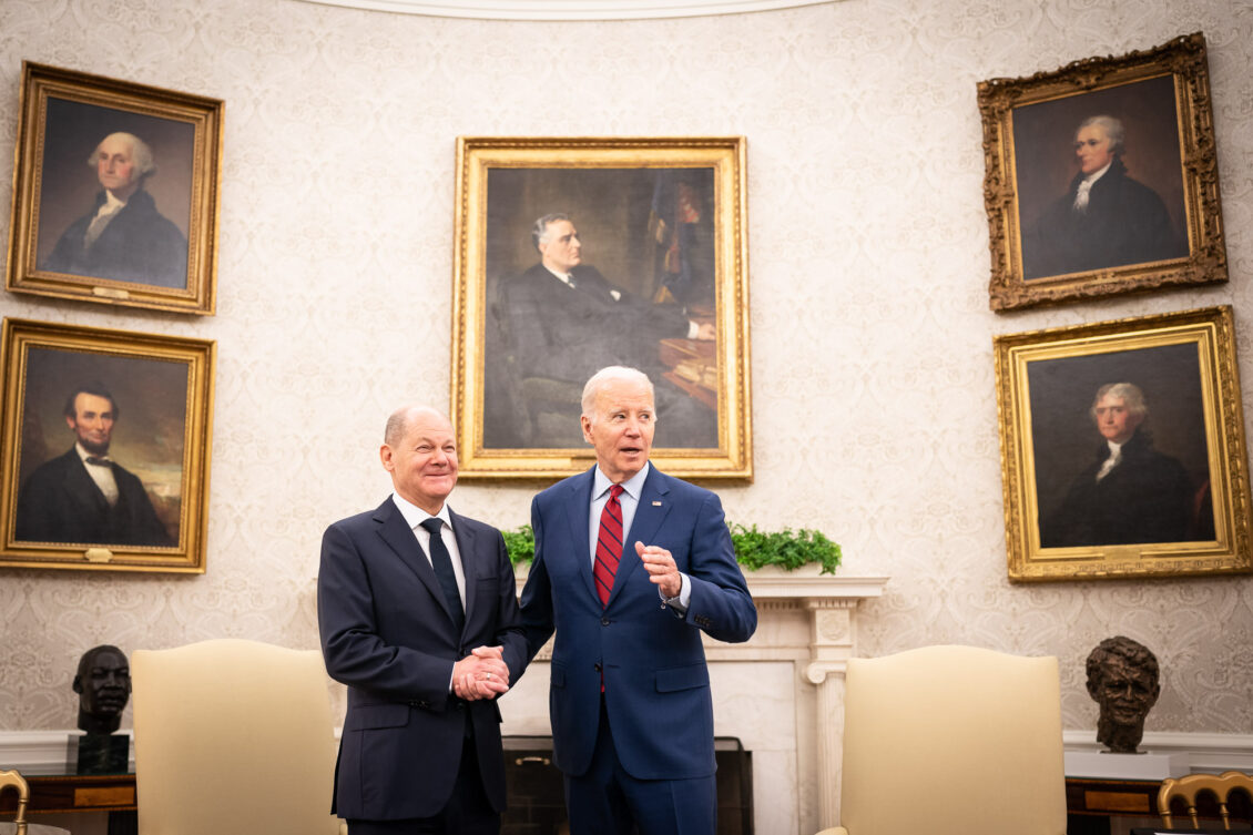 Biden y Scholz subrayan unidad transatlántica sobre Ucrania y China