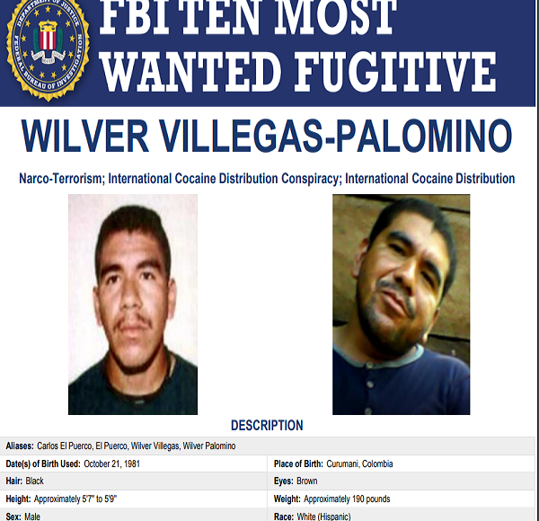 FBI incluye en lista de los diez más buscados a prófugo jefe de guerrilla colombiana del ELN