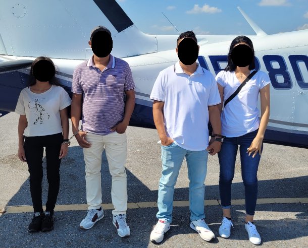 Frustran intento de contrabando de cuatro migrantes en aeropuerto de Harlingen, Texas
