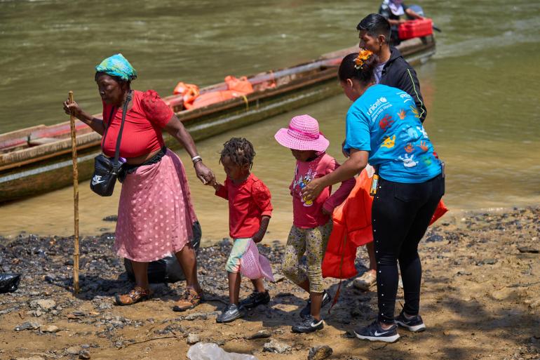 Más de 58.000 niños migrantes han atravesado en los últimos meses la peligrosa selva del Darién