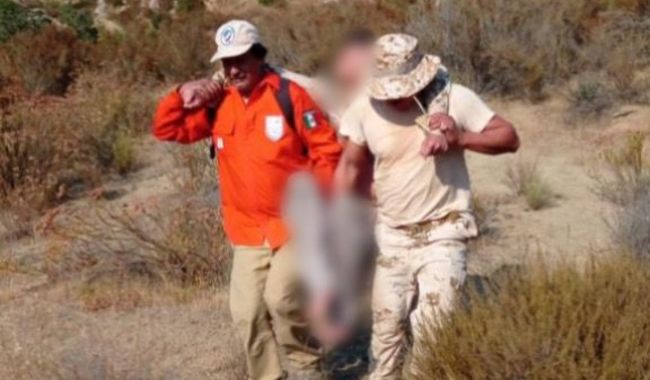 Migrante de origen chino fallece en zona montañosa de Baja California intentando cruzar a EEUU