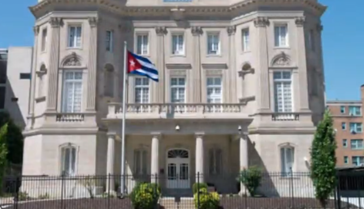 Cuba denuncia "ataque terrorista" a embajada en Washington, EEUU