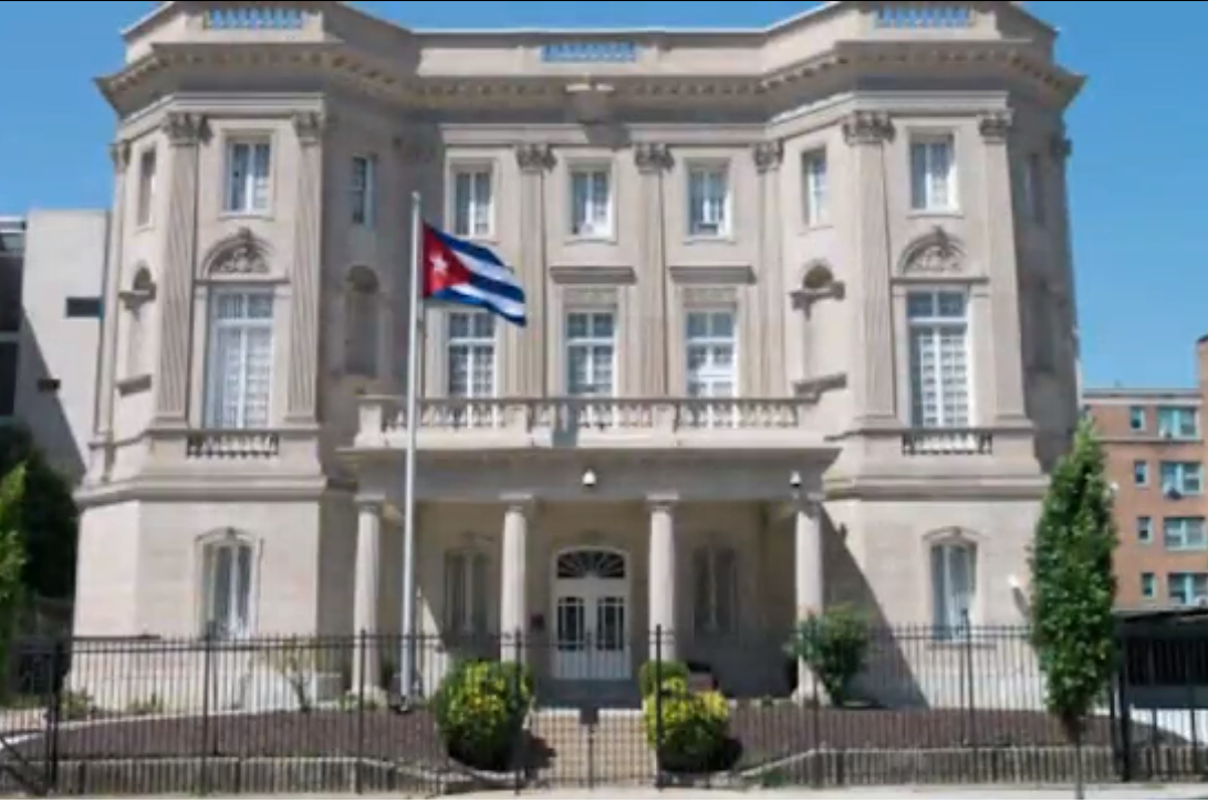 Cuba denuncia "ataque terrorista" a embajada en Washington, EEUU