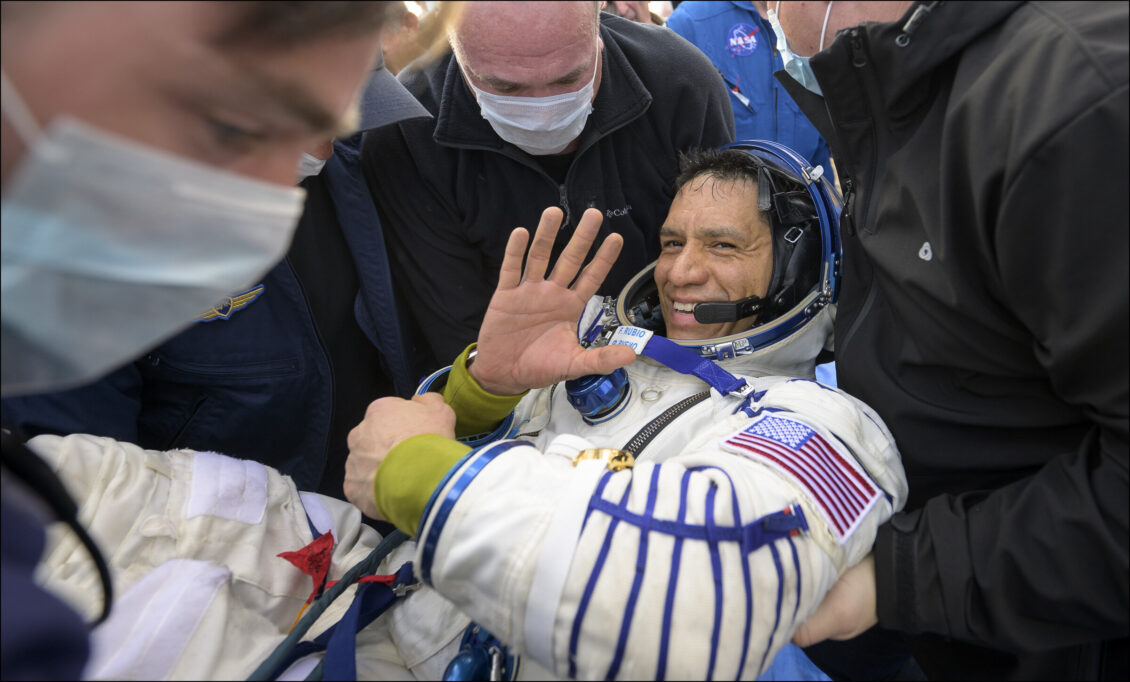Astronauta Frank Rubio retornó a la Tierra tras establecer récord de 371 días en el espacio
