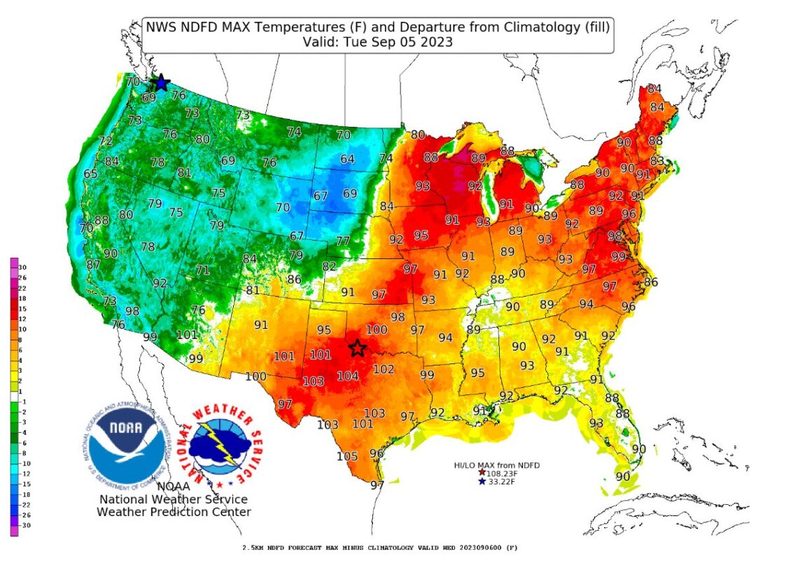 Millones de residentes en EEUU se enfrentan a temperaturas récord de calor