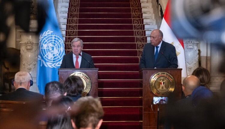Guterres insiste en la necesidad de mantener la ayuda humanitaria a Gaza