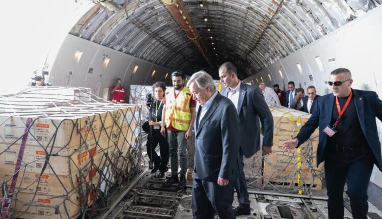 Secretario general de la ONU reitera la urgencia de la ayuda humitaria para Gaza