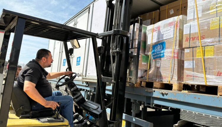 Suministros para Gaza incluyen medicamentos básicos esenciales para 300.000 personas durante tres meses