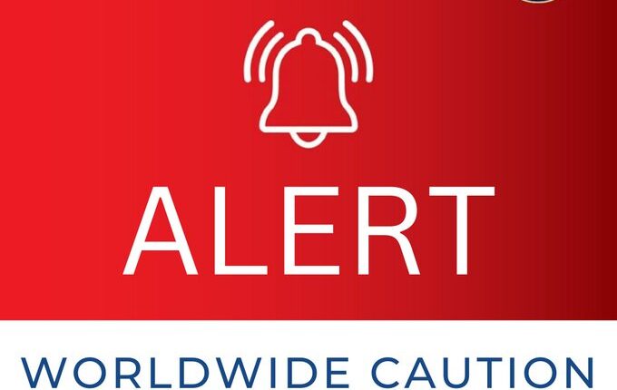 Departamento de Estado de EEUU emite una alerta mundial de viaje