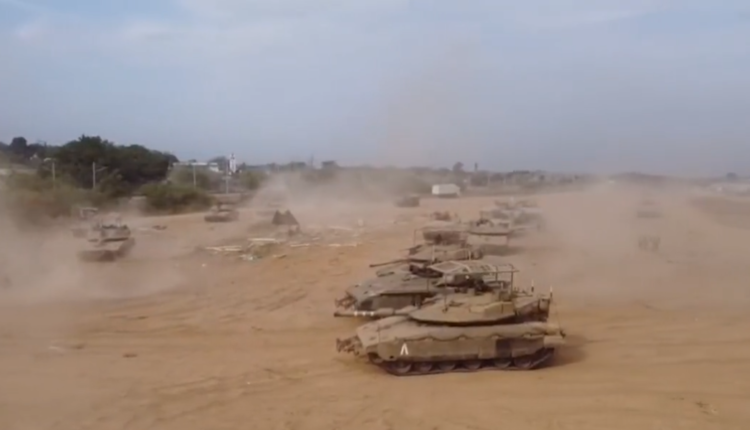Confirman que las Fuerzas de Defensa de Israel avanzan en su incursión terrestre en Gaza