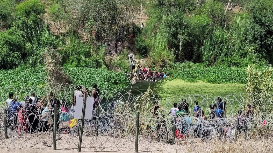 Autoridades de EEUU interceptan a más de 3.000 migrantes en 48 horas en el sector de Río Grande