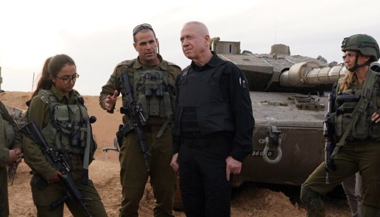 Israel pelea una "guerra en múltiples frentes", según ministro de Defensa
