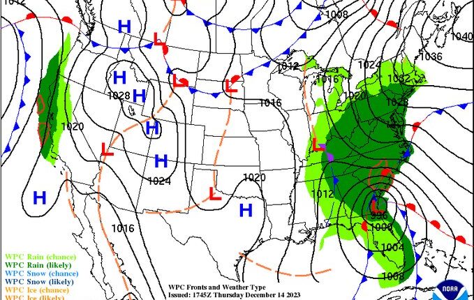 Alertan sobre una fuerte tormenta en el Golfo de México que llegará a Florida y subirá al este de EEUU