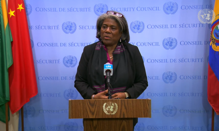 EEUU afirma estar listo para votar una resolución sobre Gaza en el Consejo de Seguridad de la ONU