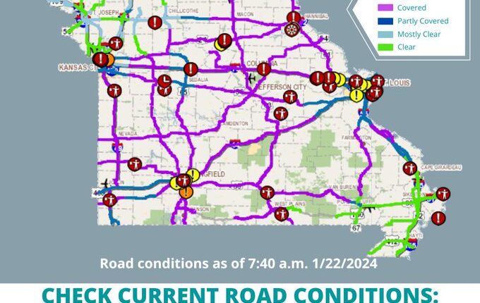 Autoridades instan a los conductores de Kansas City a tener precaución ante peligrosas lluvias heladas