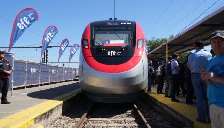 Chile estrena el tren más rápido y moderno de Sudamérica