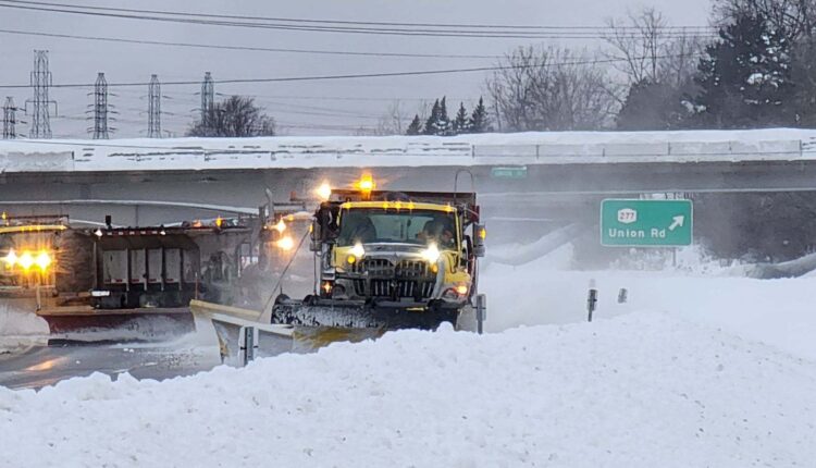 Condiciones imposibles de viajar en Missouri por tormenta invernal