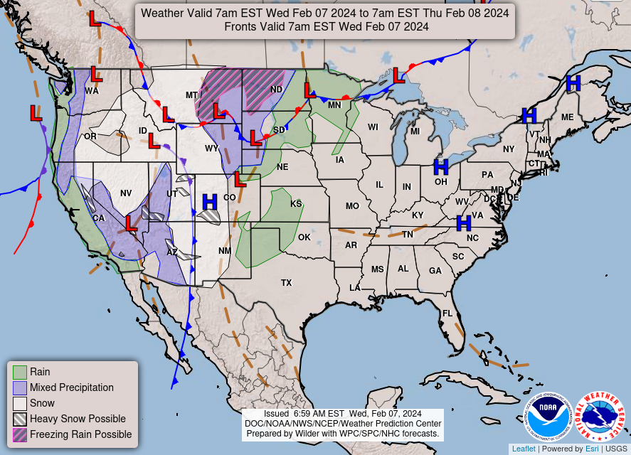 En pleno invierno, el calor extremo amenaza el norte y el medio oeste de Estados Unidos