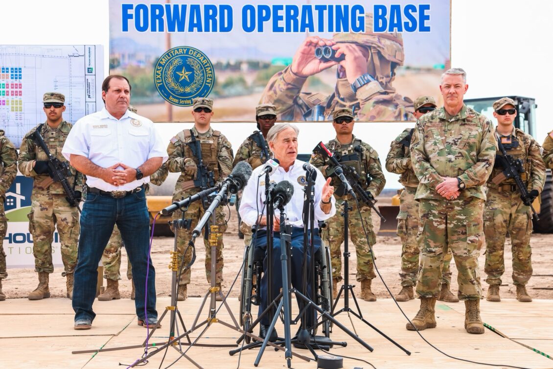 Texas construirá una base en Eagle Pass para albergar hasta 1.800 soldados de la Guardia Nacional